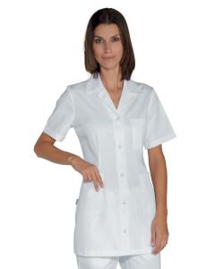 Casacca donna Marbella con bottoni a pressione mezza manica