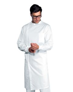Camice dentista unisex polsi in maglia