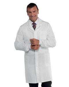 Camice medico uomo con polsi in maglia