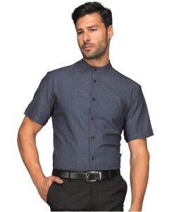 Camicia Detroit mezza manica stretch