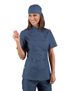 Giacca Lady Chef m/m 100% cotone