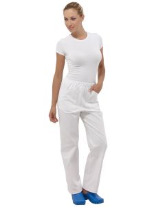 Pantalone Star bianco unisex