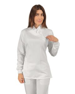 Casacca donna Taipei polsi in maglia tessuto antimacchia