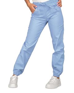 Pantalone unisex 100% cotone c/elastico c/caviglia