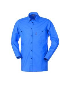 Camicia in tela azzurra Blues