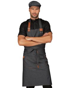 Grembiule Kansas con inserti in vera pelle