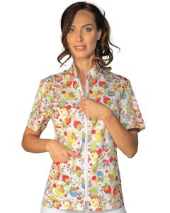 Casacca unisex Samarcanda Smile antimacchia mezza manica