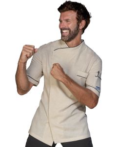 Giacca cuoco Dubai in lino