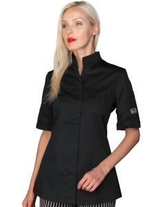 Giacca cuoco donna Boston mezza manica