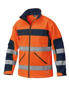 Giubbino softshell alta visibilità