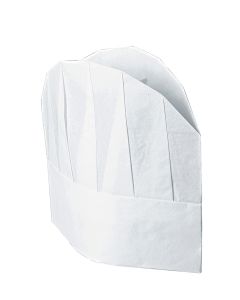 Confez. cappello cuoco tnt cm 23 (10pz)