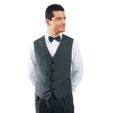 Gilet unisex bottoni gemello no stiro