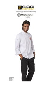 Giacca cuoco Masterchef bianco